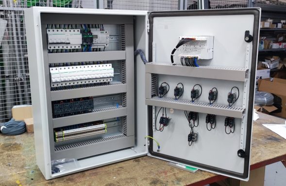 Cuadro control calderas